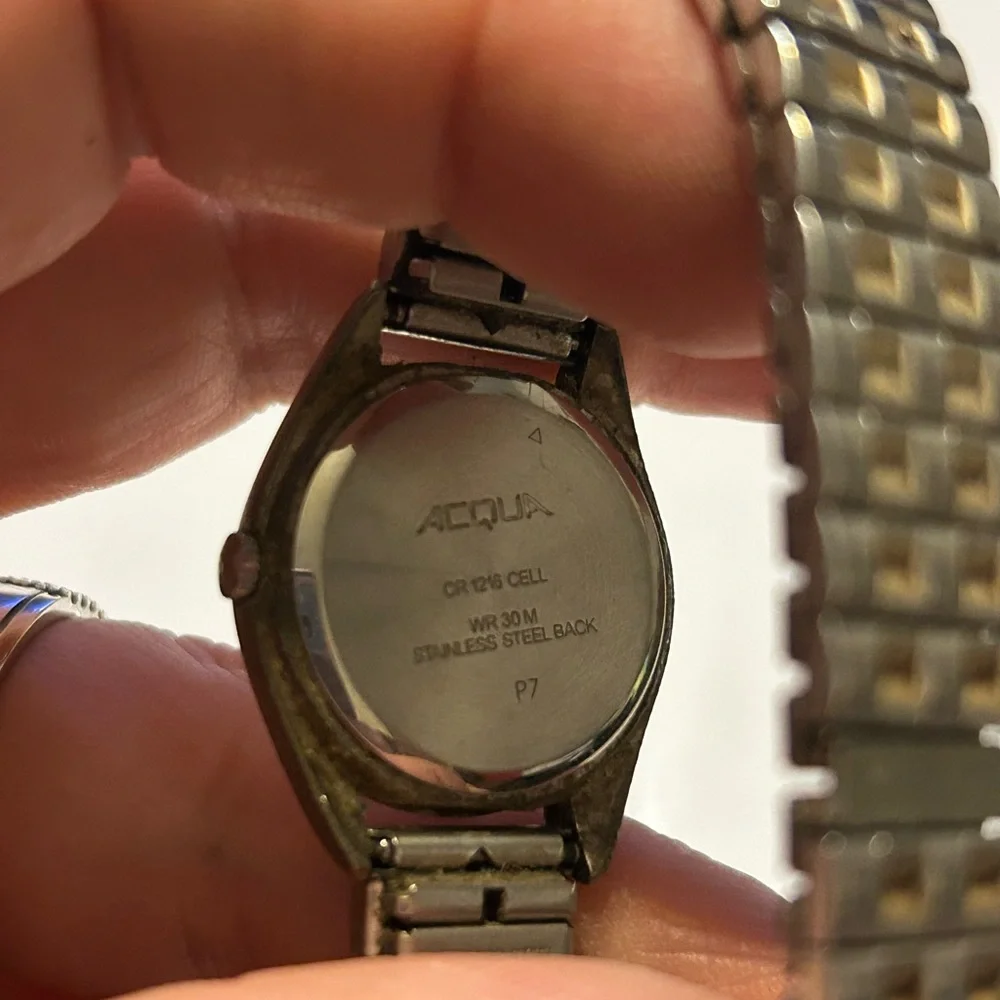 Acqua Silver and Gold Watch